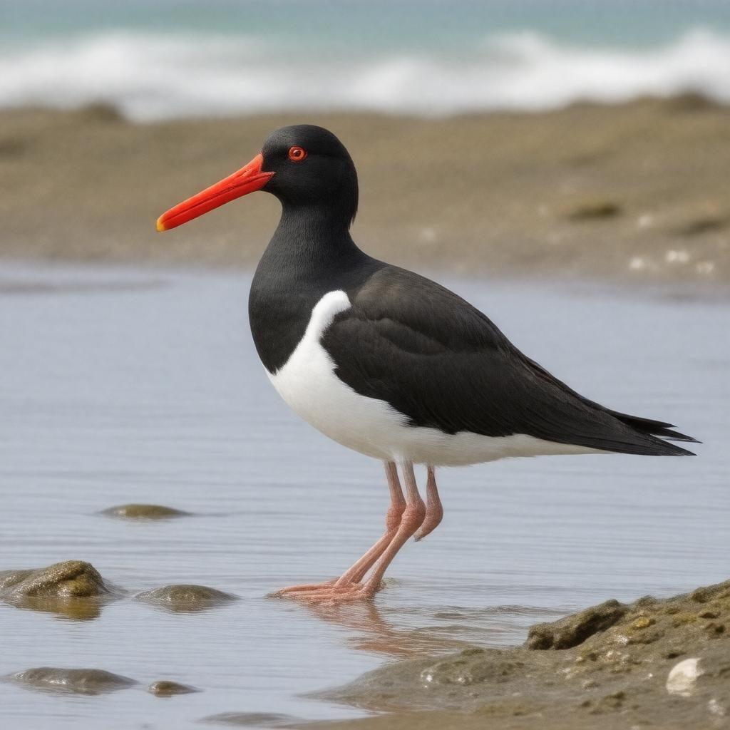 Oystercatcher (Haematopus ostralegus)